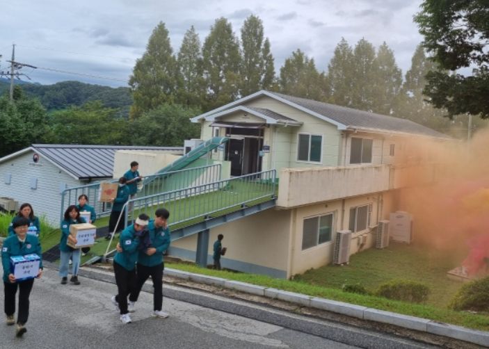 문서고 화재진압