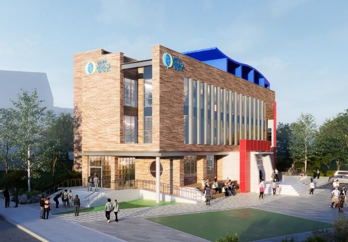 청송군립진보공공도서관, 군민을 위한 복합문화공간으로 새 단장-조감도