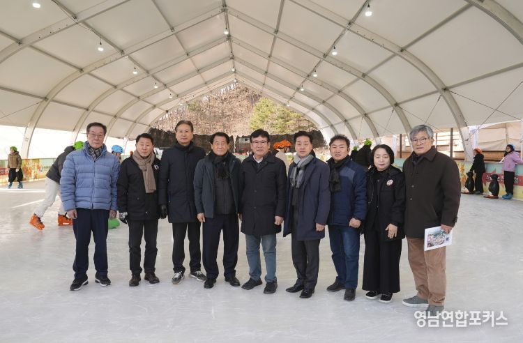 안동시의회_현장방문(한국문화테마파크_산성마을겨울나라)