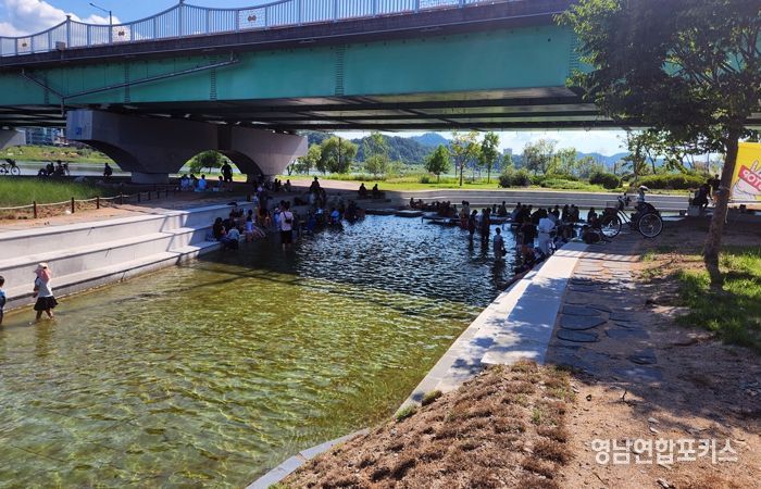 “도심 속 쉼표 된 실개천” 안동시, 실개천 활용해 ‘걷고 머무는 물길’ 조성