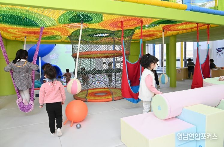 청송군, 도서관 공사로 진보키즈카페 주말만 운영