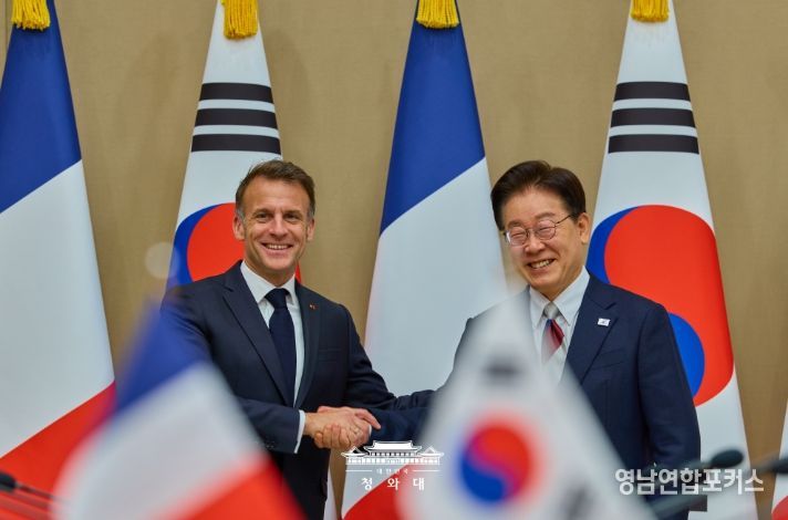 한·프랑스 정상회담(청와대)